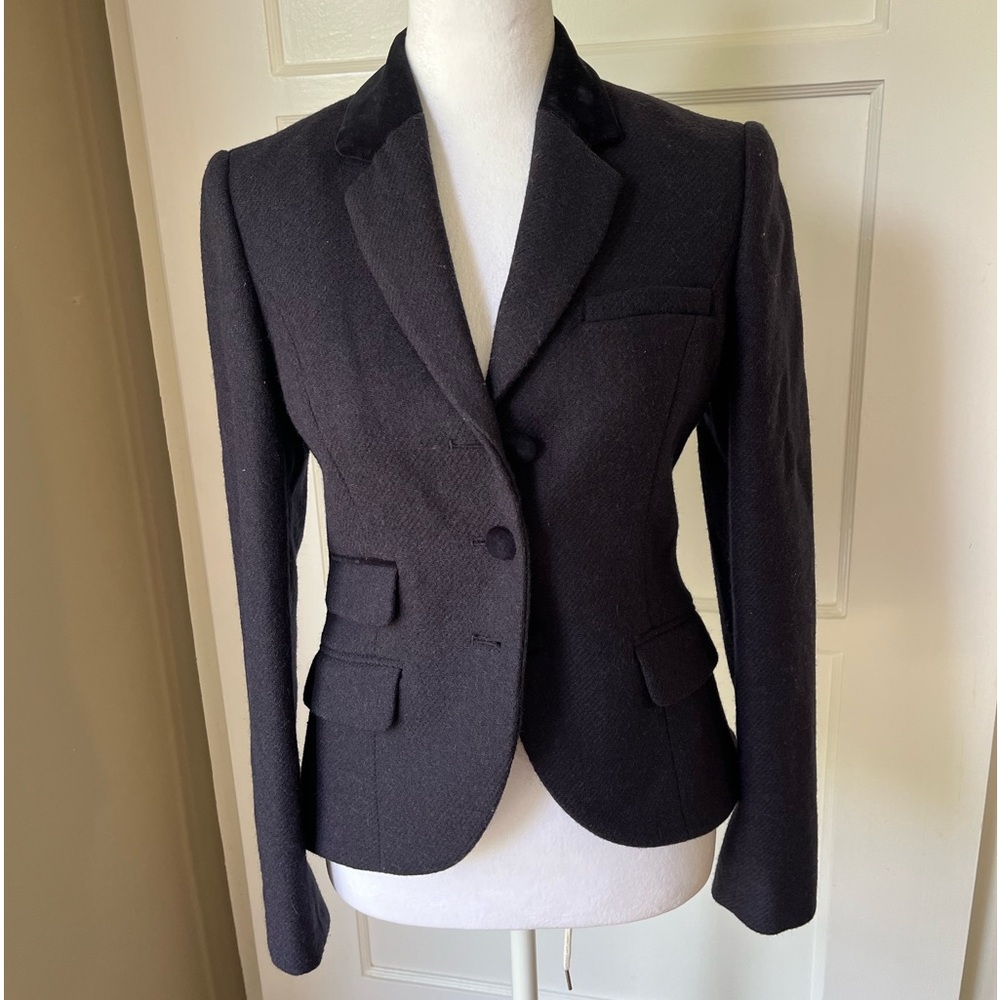Vintage Jack Wills Blue Wool Blazer US size 4
